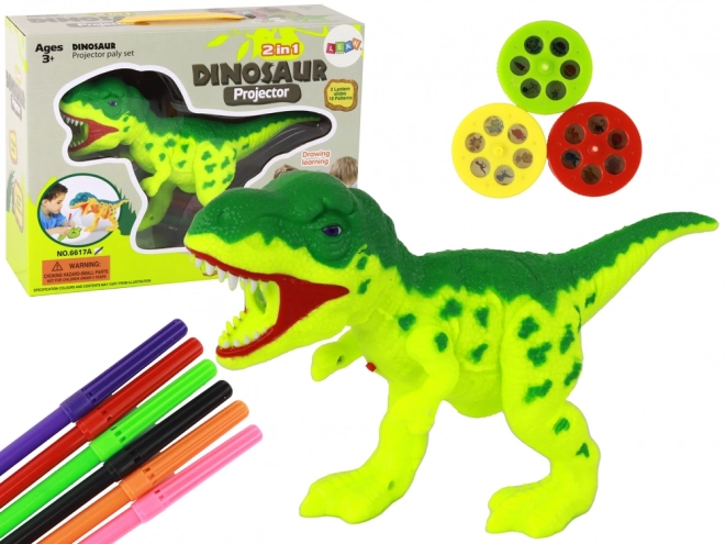 Dinosaur Projector with Markers