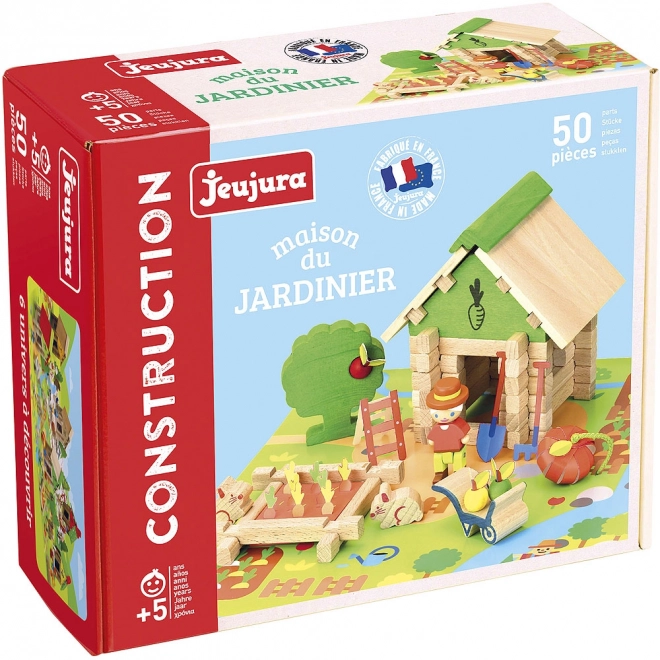 Jeujura Wooden Construction Set Gardener's Delight