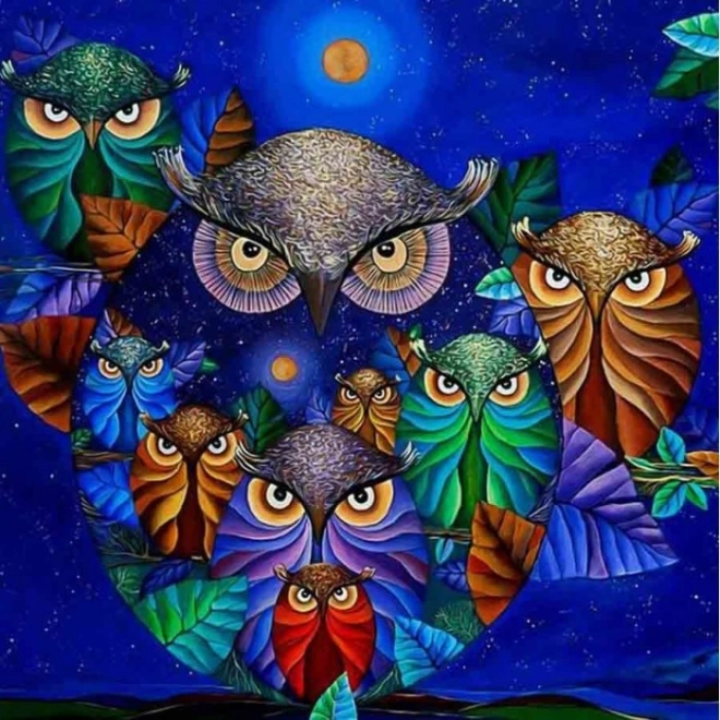 Diamond Painting Kit - Night Owls