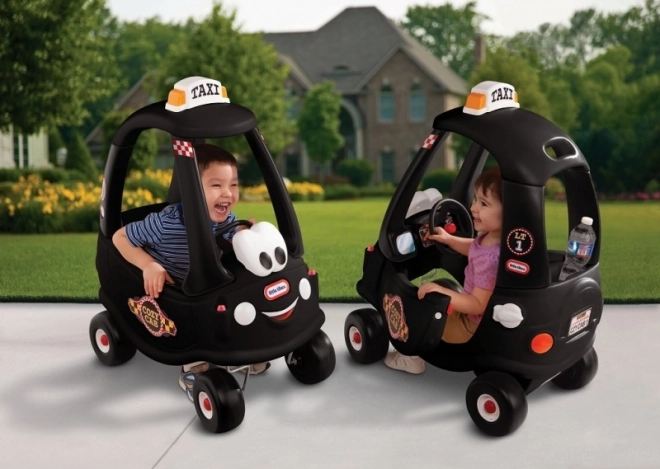 Cozy Coupe Black Taxi Ride-On Car – Black