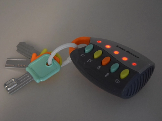 Interactive Toy Car Keys with Remote and Melodies