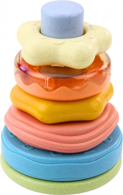 Torre Sensoriale con Anelli per Bambini