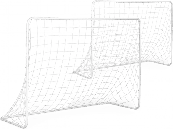 Two Football Goals with Soccer Net 180x122cm ECOTOYS