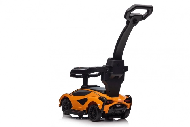 Ride-On Car with Push Handle Orange