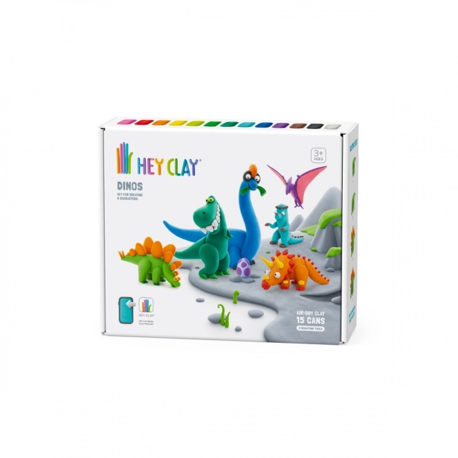 Hey Clay Dinosaur Set