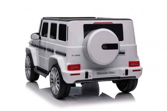 Battery-Powered Mercedes G500 4x4 White