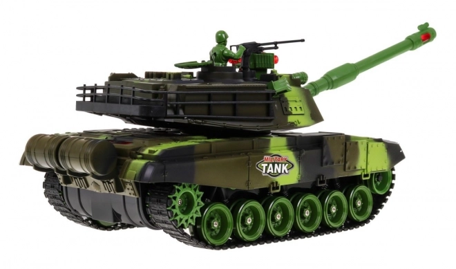 Remote Controlled Tank for Kids 3+ with Sounds and LED