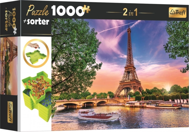 Eiffel Tower Paris Puzzle with Sorter