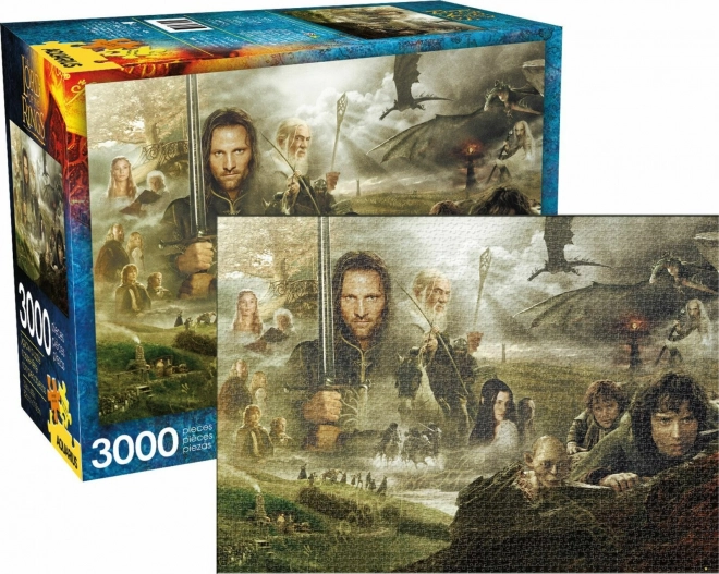 AQUARIUS Puzzle The Lord of the Rings 3000 pieces
