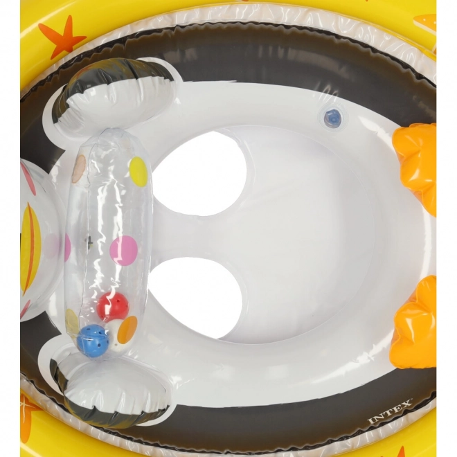 Inflatable Penguin Swim Ring for Children