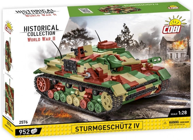 Cobi II WW Sturmgeschutz IV Model Building Set