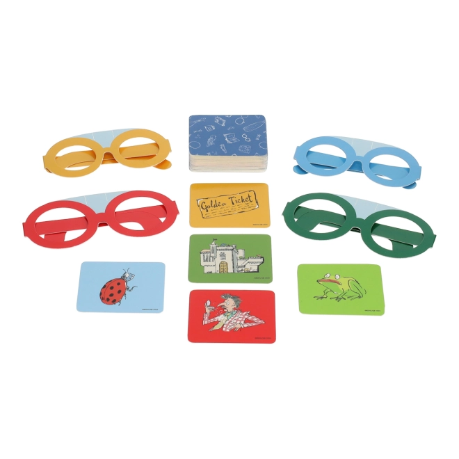Interactive game with glasses