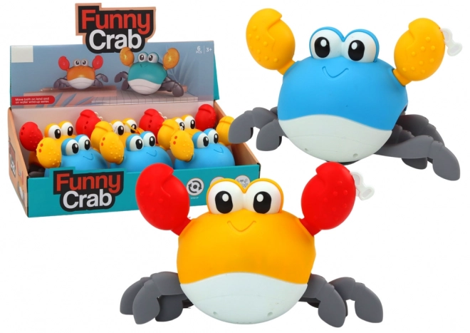 Wind-Up Bath Toy Crab