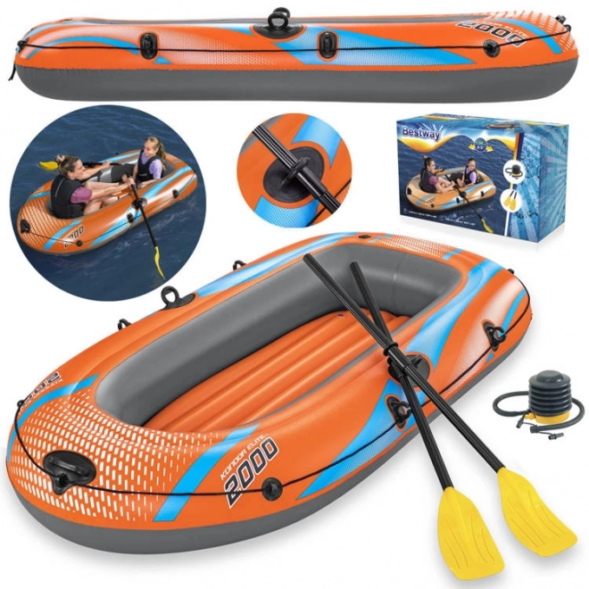 Inflatable Boat Kondor Elite 2000 with Oars