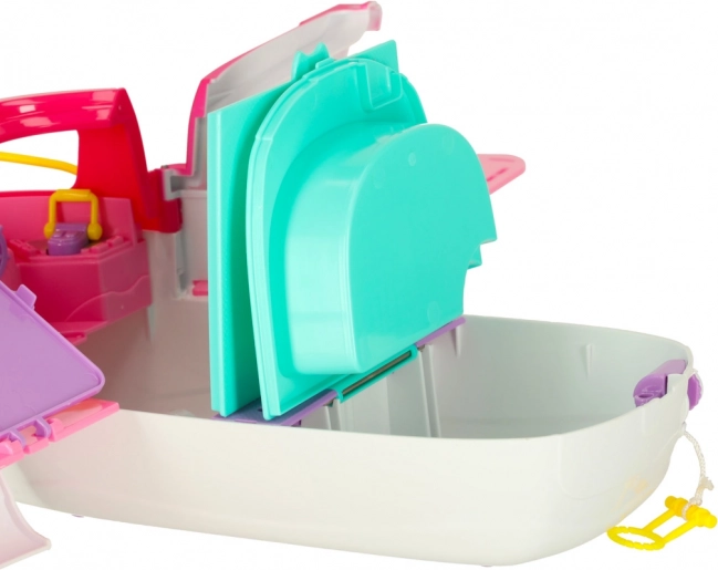 Yacht Dash Doll Boat with Accessories