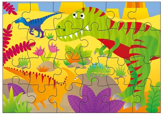 Galt Dinosaur Land Puzzle Set