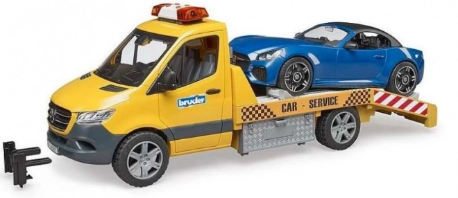 Tow Truck MB Sprinter with Sports Car