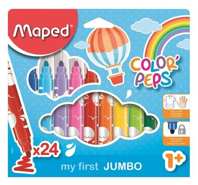 Maped Fixy Color'Peps Early Age Jumbo Markers Set