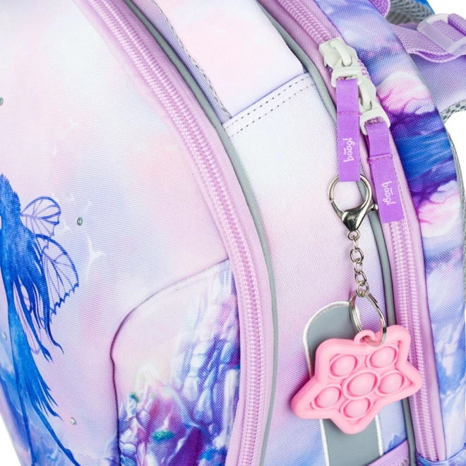 Ensemble sac d'école, trousse et sac Shelly Fée