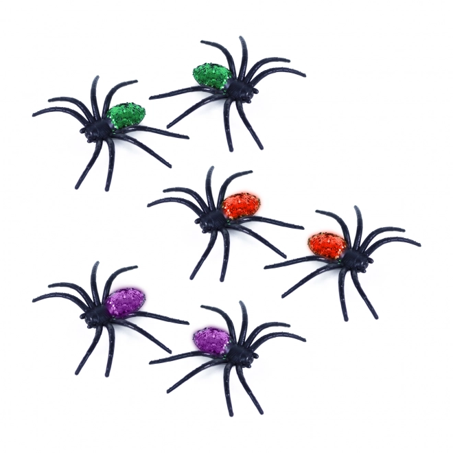 Glittery Spider Decorations