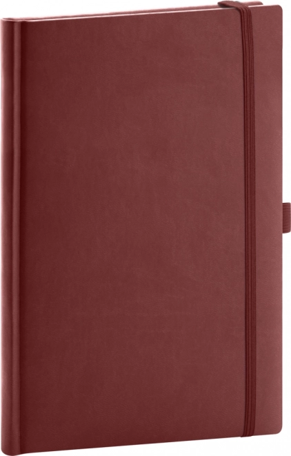 Notique Lined Aprint Neo Notebook Burgundy