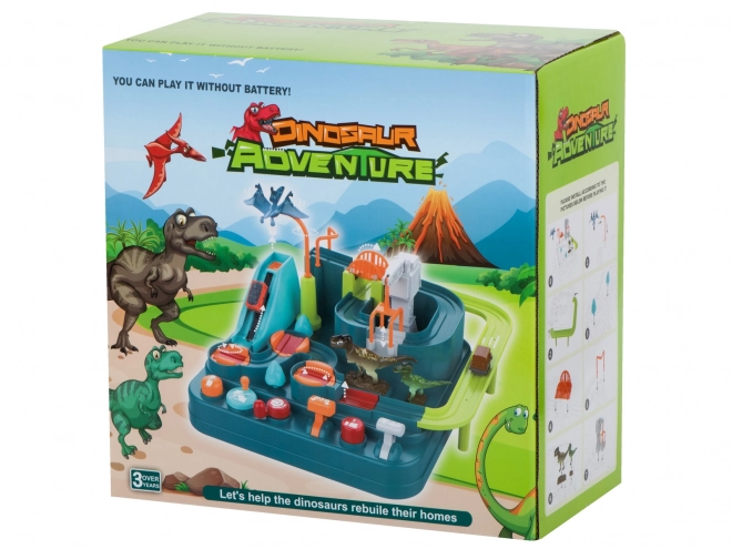 Dinosaur Cave Interactive Obstacle Track Toy