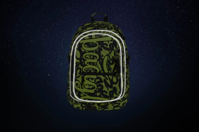 BAAGL 3 SET Core Lime: zaino, astuccio, sacca