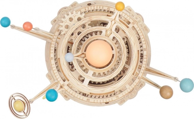 Rokr 3D Wooden Puzzle Solar System Orrery