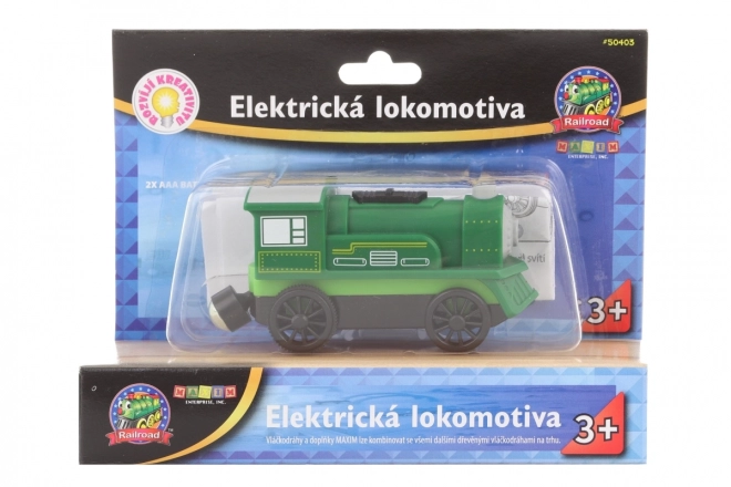 Electric Locomotive Train - Green