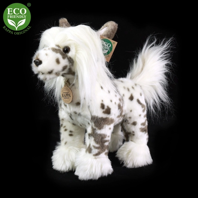 Rappa Plush Chinese Crested Dog 25 cm Eco-friendly Toy