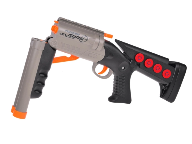 Large Toy Double Barrel Shotgun with Foam Darts