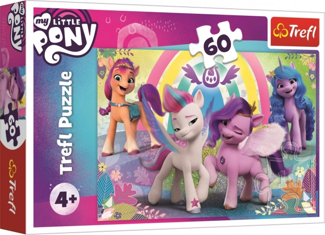 Trefl Puzzle My Little Pony Adorable Ponies 60 Pieces