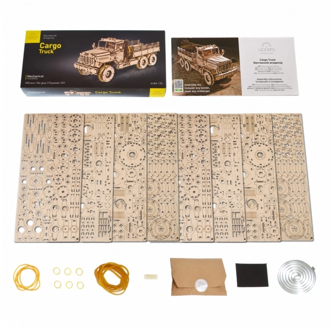 Ugears Cargo 3D Wooden Mechanical Puzzle