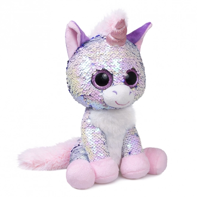 Sparkling Sequin Plush Unicorn