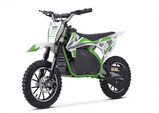 Electric Trail King Kids Motorcycle - Green