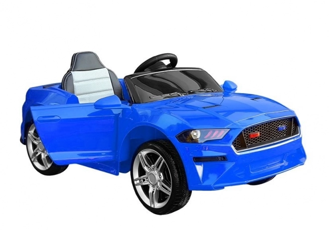 Blue Sports Ride-On Car for Kids