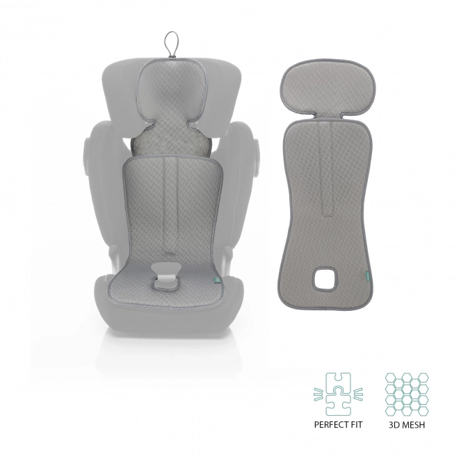 Breathable Car Seat Pad Breeze Group 2/3 Maory Grey