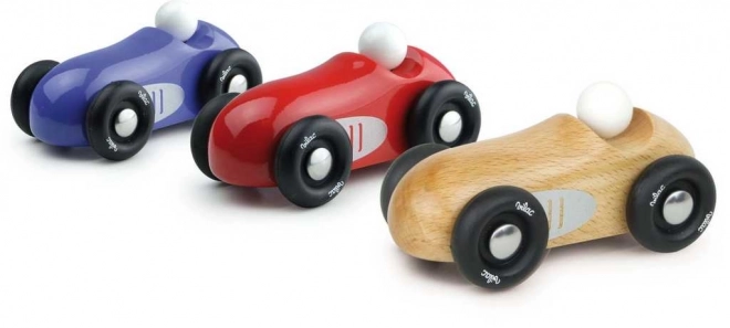 Vilac Wooden Race Car Mini Natural