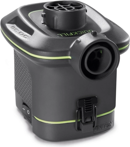 Rychlé nafouknutí bateriovou pumpou