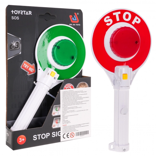 Interactive Police Stop Sign for Kids