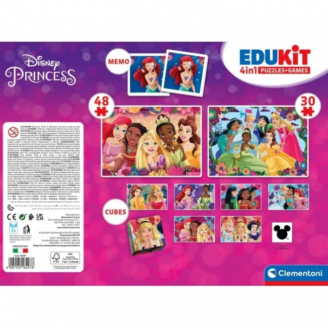 Princess Educational Game Set by Clementoni