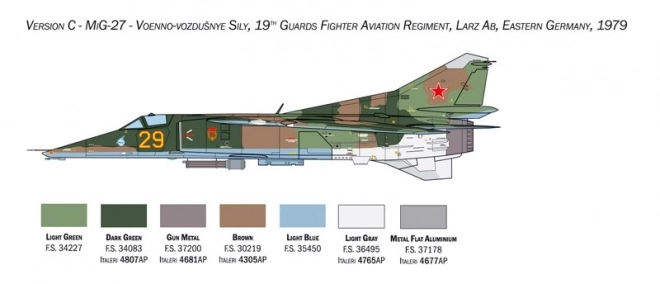 Plastic Model MiG-27/MiG-23BN Flogger 1/48 Scale