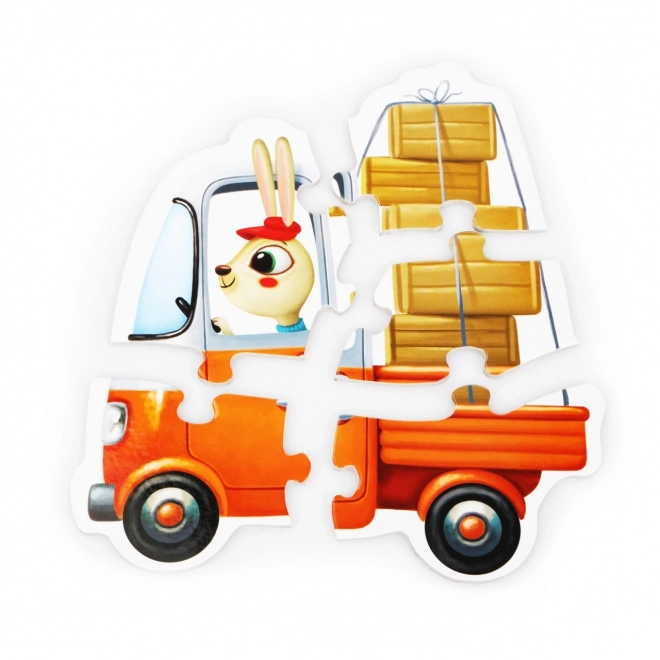 Puzzlika Cars 5-in-1 Puzzle Set