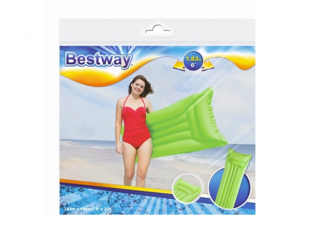 Green Inflatable Swimming Mattress