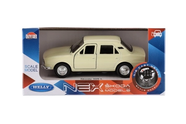 Škoda 105L Model Car by Welly