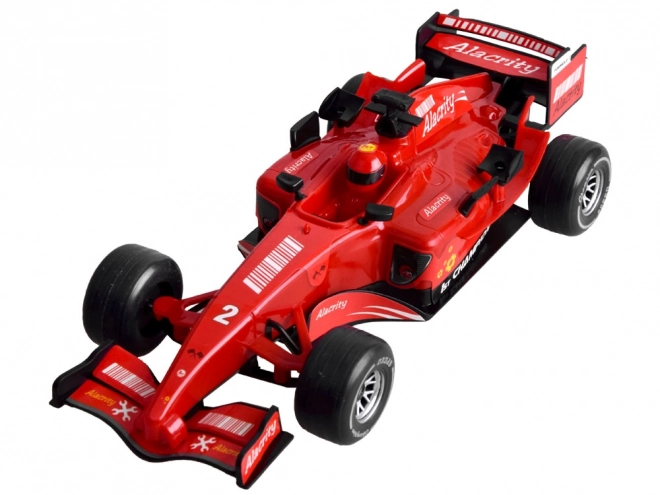 Racing Formula Car with Sound and Light Effects – Red