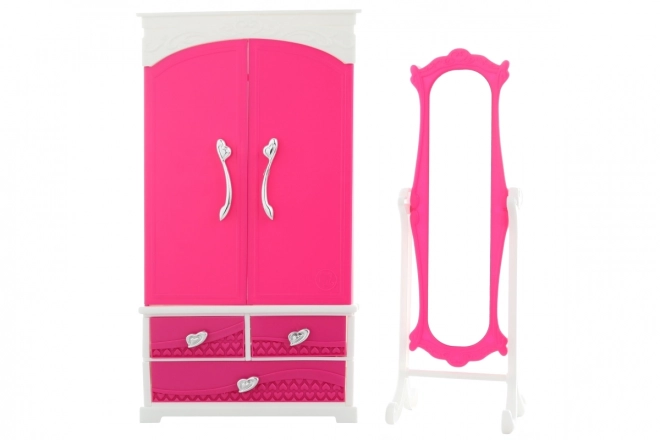 Glorie Wardrobe with Mirror