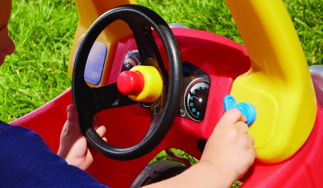 Little Tikes Cozy Coupe Ride-On Toy with New Eyes