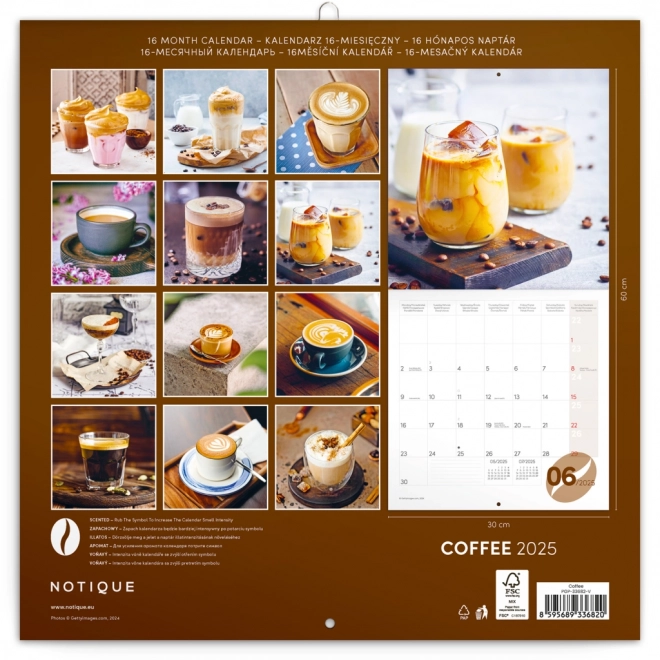 Fragrant Coffee Calendar 2025