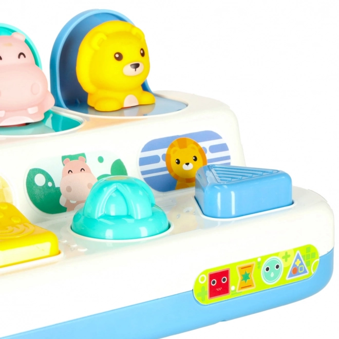 Gra zręczności Montessori z wyskakującymi zwierzątkami POP-UP
